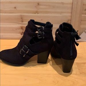 Charlotte Russe Shoes - Size 9 black booties Charlotte Russe Shoes - Size 9 black booties